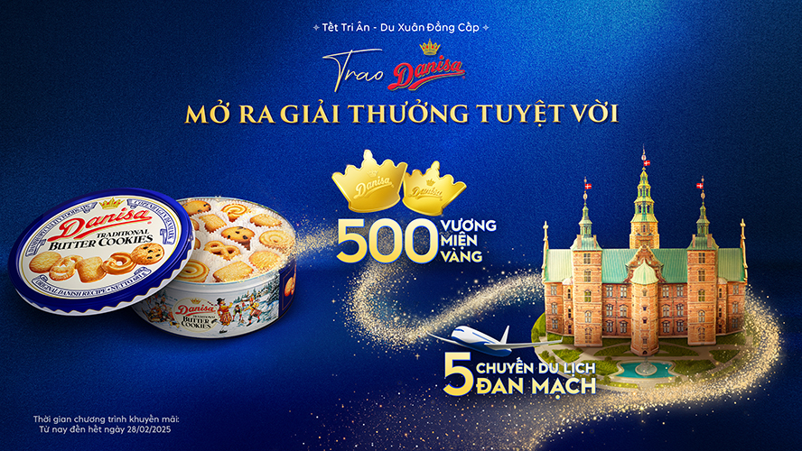 Tặng 4 vương miện vàng mỗi ngày trong 3 tháng - Chương trình Tết độc đáo của thương hiệu bánh quy bơ “quốc dân” - 5