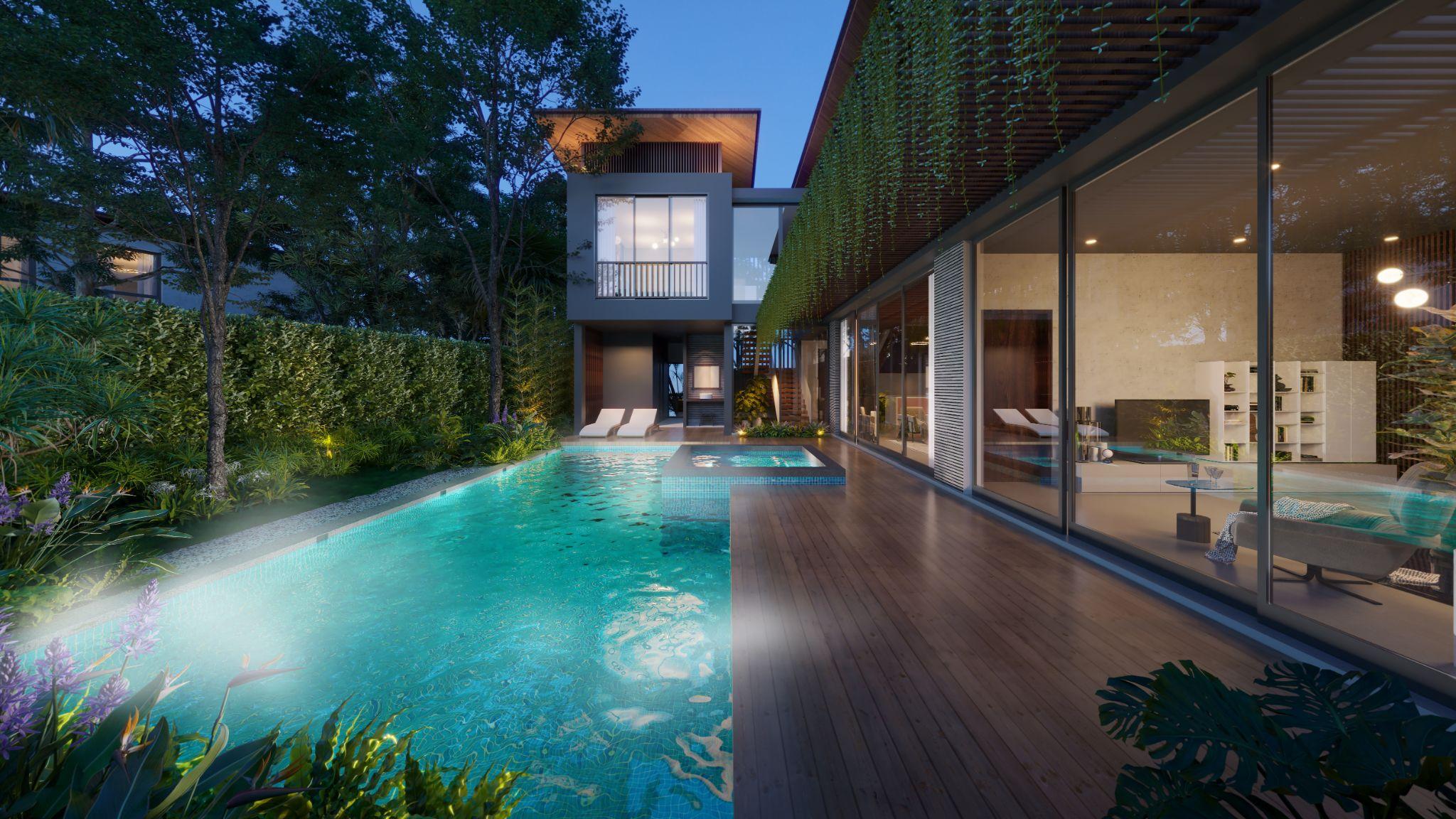 Biệt thự khoáng nóng tự nhiên – xu hướng đầu tư mới kết hợp nghỉ dưỡng và chăm sóc sức khỏe.