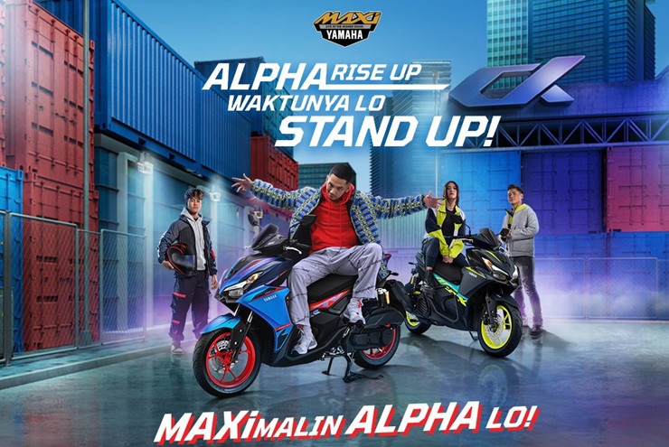 Ra mắt Yamaha Aerox Alpha mới - sẵn sàng hạ "knock-out" Air Blade - 1