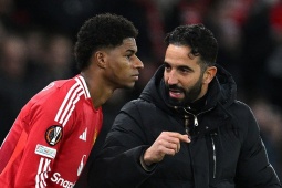 HLV Amorim nói về khả năng ra sân của Rashford trước trận MU đấu Bournemouth