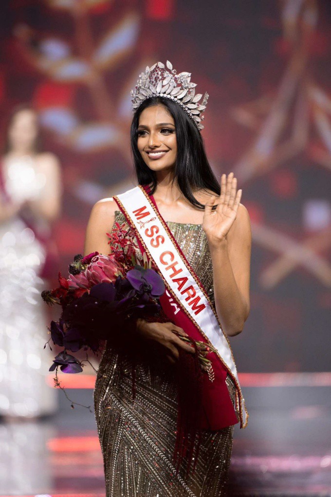 Tân Miss Charm 2024 Rashmita Rasindran.