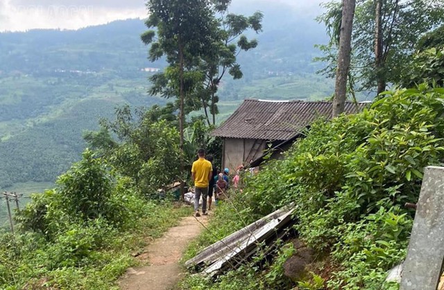 Căn nhà nơi chị T sinh sống (ảnh tư liệu).