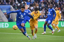 Video bóng đá Leicester City - Wolverhampton: Thắng đậm mừng tướng mới (Ngoại hạng Anh)