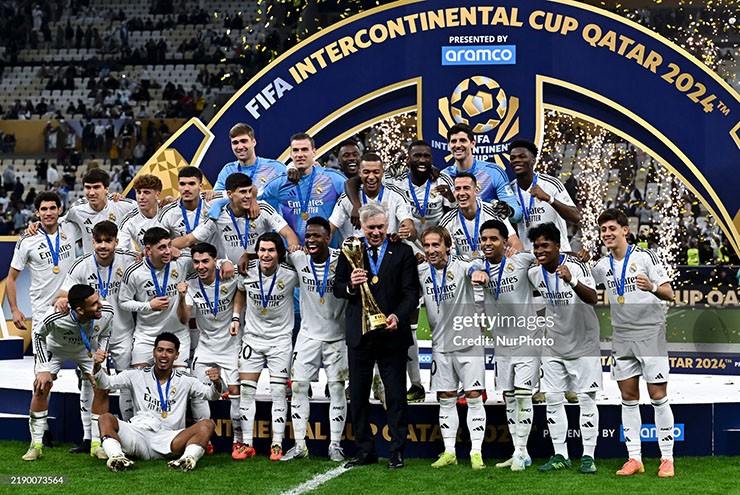 Real đang đạt phong độ cao sau chức vô địch Intercontinental Cup