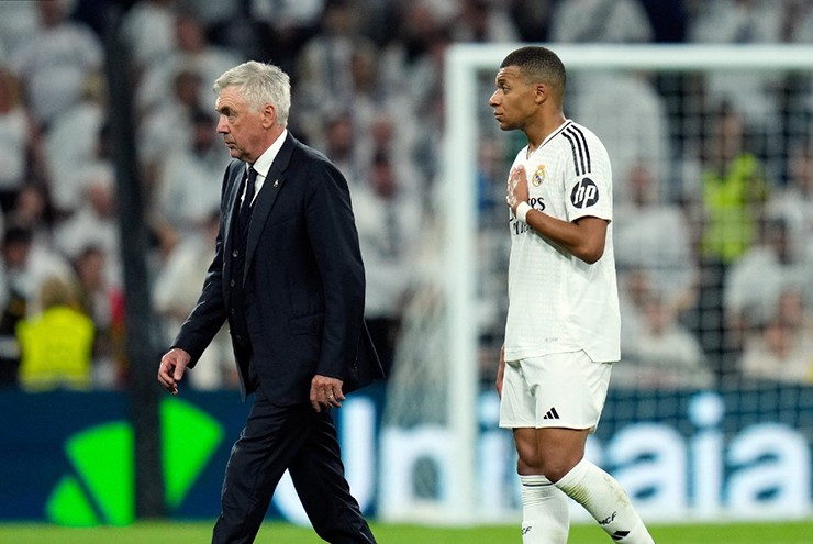 Mbappe đang dần hòa nhập với lối chơi của HLV&nbsp;Ancelotti