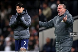 Tottenham thảm bại: Postecoglou nổi giận với phóng viên, Son Heung Min thất vọng