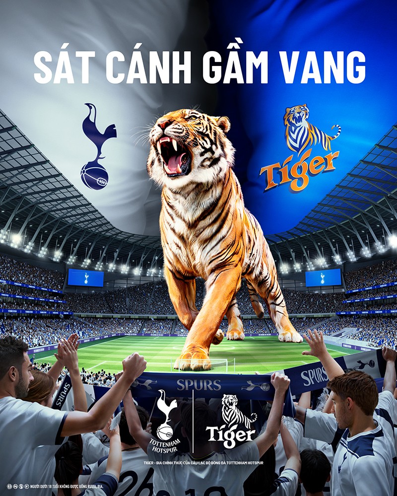 Tiger Beer và cú bắt tay “khuấy đảo” cộng đồng bóng đá cùng CLB Tottenham Hotspur - 2