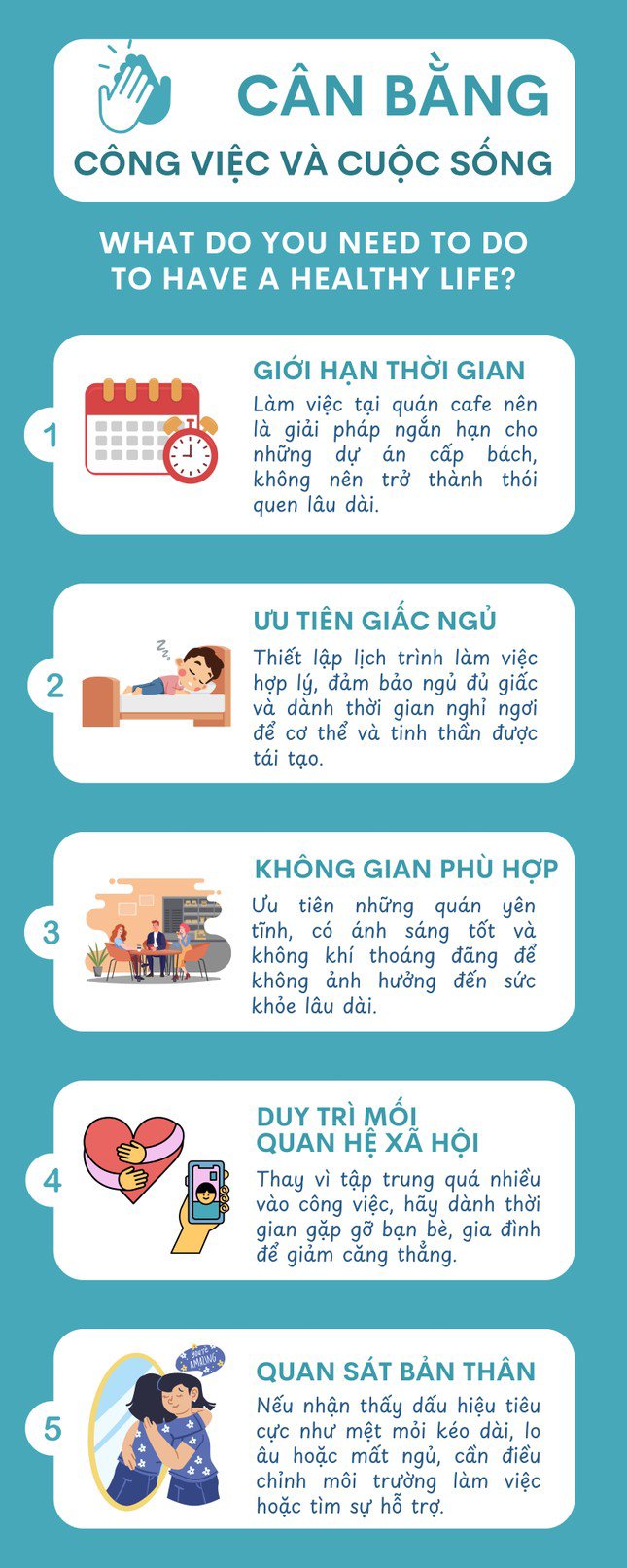 Những lưu ý để cân bằng giữa hiệu quả công việc và sức khỏe tâm lý.