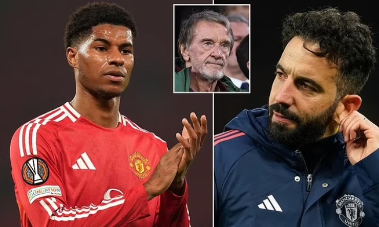 Tương lai của Rashford ở MU hoàn toàn phụ thuộc vào HLV Amorim