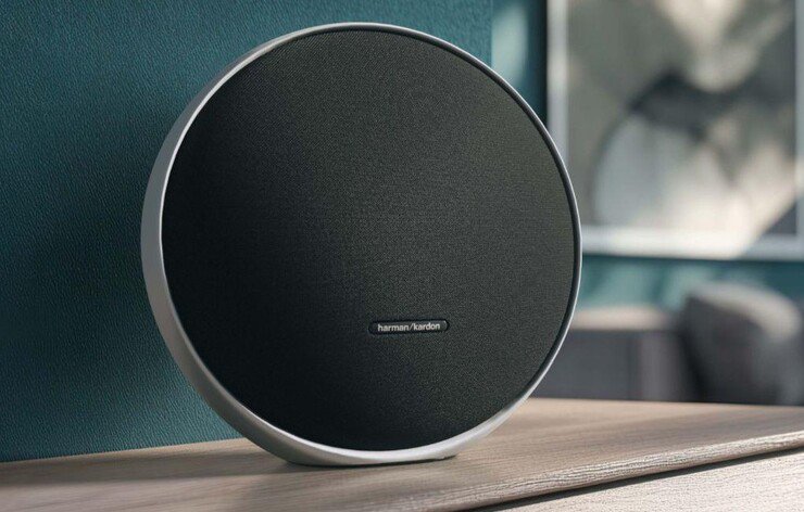 Dáng tròn kinh điển trong thiết kế mới 2024 của Harman Kardon Onyx Studio 9.