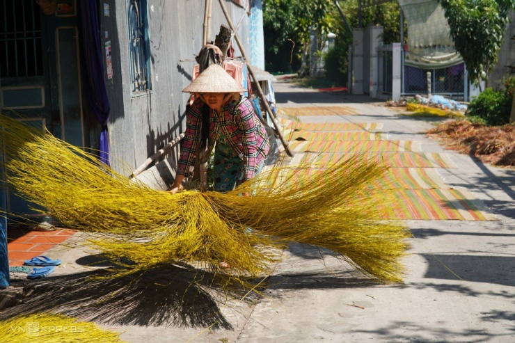 Làng chiếu di sản ở Đồng Tháp vào mùa Tết - 4