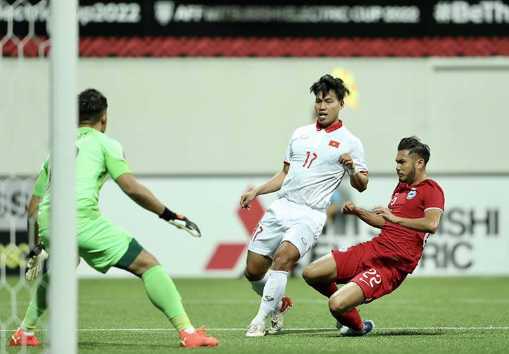 Trong lần gần nhất đối đầu, Việt Nam bị Singapore cầm hòa 0-0