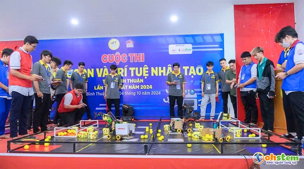 Một trận thi đấu ORC Offline được OhStem Education tổ chức trong năm 2024