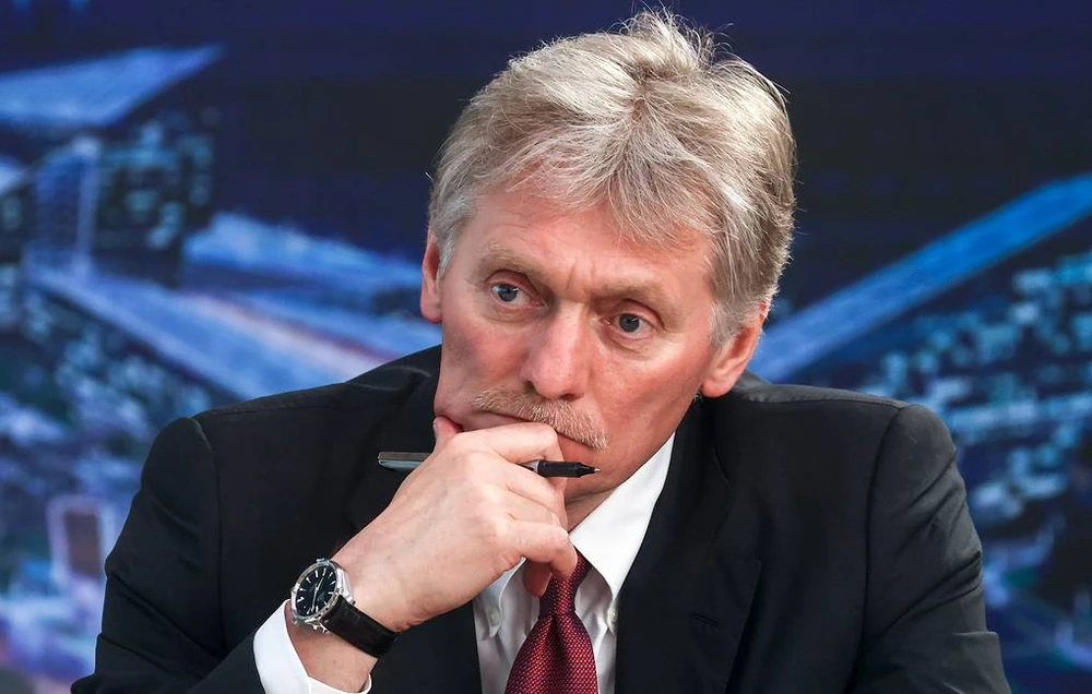 Người phát ngôn Điện Kremlin Dmitry Peskov cáo buộc phương Tây “đánh cắp” tài sản Nga. Ảnh: TASS