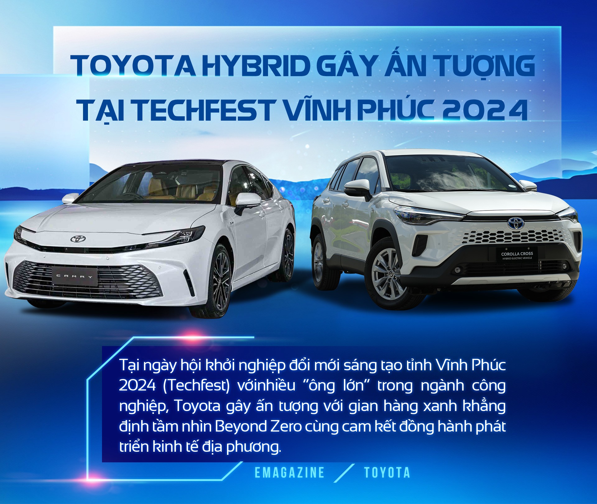 Toyota Hybrid gây ấn tượng tại Techfest Vĩnh Phúc 2024 - 1