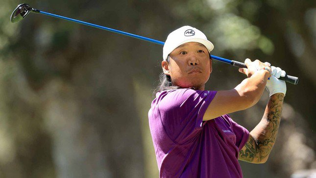 Anthony Kim tại sự kiện Andalucia của LIV Golf vào tháng 7.