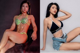 Dàn mỹ nhân dáng như tạc tượng, đoạt giải Bikini thể hình Việt Nam năm 2024