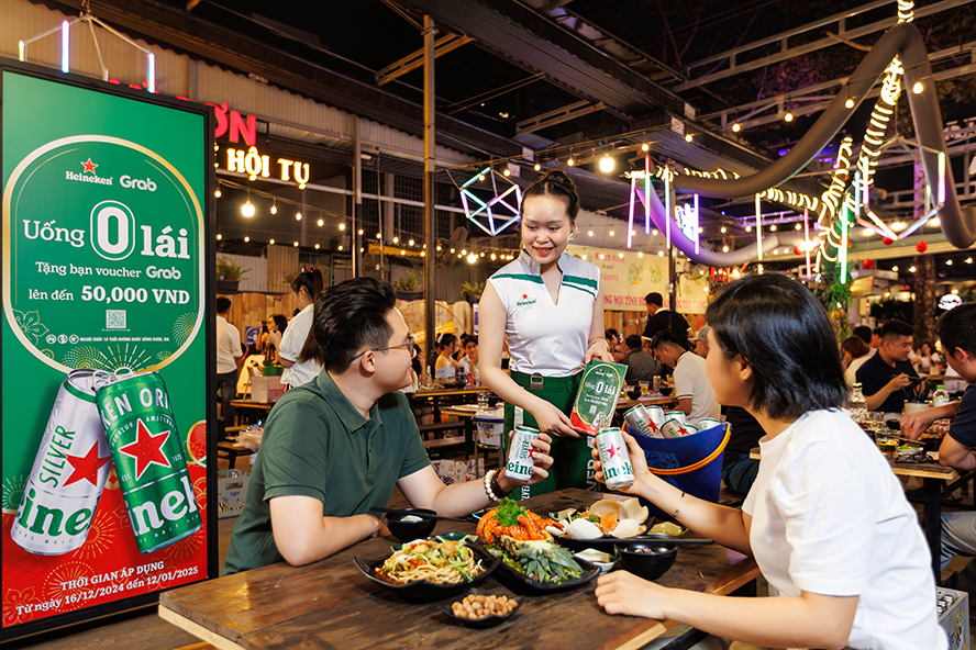 Người tiêu dùng tìm hiểu về chương trình “Uống 0 Lái” của Heineken