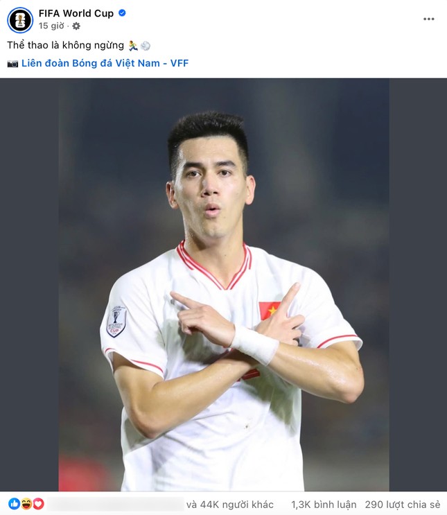 Fanpage FIFA World Cup đăng bài "troll" Tiến Linh, không quên nhắc đến Xuân Son - 2