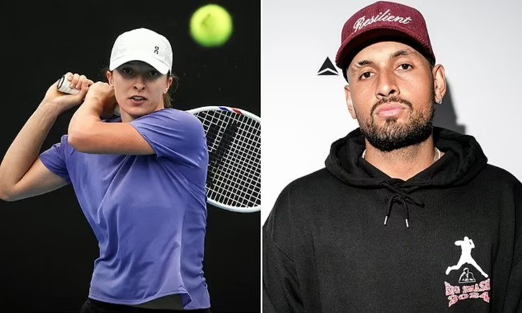 Swiatek có động thái được cho là&nbsp;nhắm vào Kyrgios