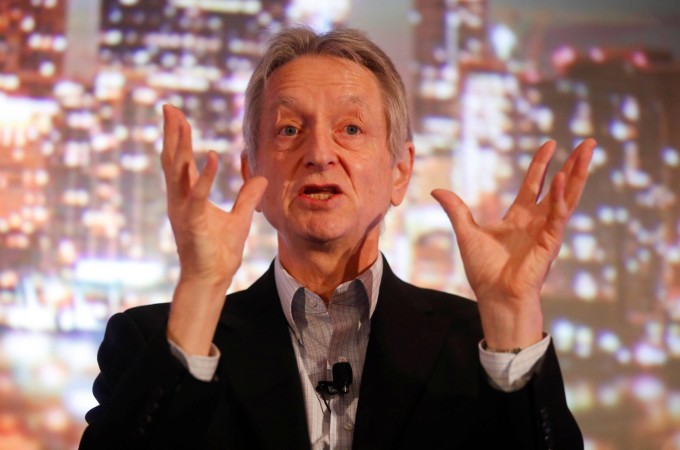 Nhà khoa học Geoffrey Hinton. Ảnh: Reuters