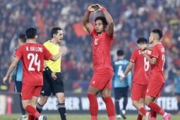 AFF Cup 2024: Kịch tính trận Việt Nam - Singapore, dân mạng vỡ òa vé vàng chung kết