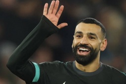 Salah là cầu thủ tấn công số 1 năm 2024, thông số gây choáng sau trận gặp West Ham