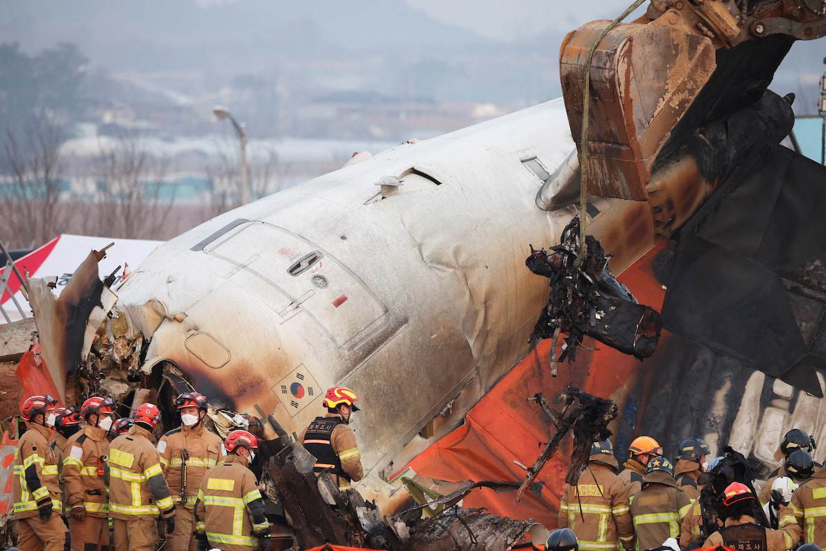 Vụ tai nạn máy bay Jeju Air chở 181 người là thảm kịch hàng không tồi tệ nhất của Hàn Quốc trong hơn hai thập kỷ. Ảnh: Reuters.