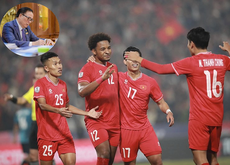 Ông Nguyễn Văn Đệ mạnh tay thưởng cho ĐT Việt Nam sau tấm vé vào chung kết AFF Cup 2024