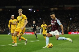 Video bóng đá Aston Villa - Brighton: Đôi công kịch tính (Ngoại hạng Anh)