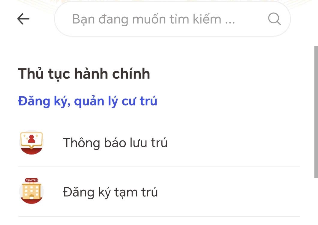 Chi tiết cách đăng ký tạm trú và nhận kết quả qua VNeID - 2
