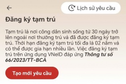 Chi tiết cách đăng ký tạm trú và nhận kết quả qua VNeID