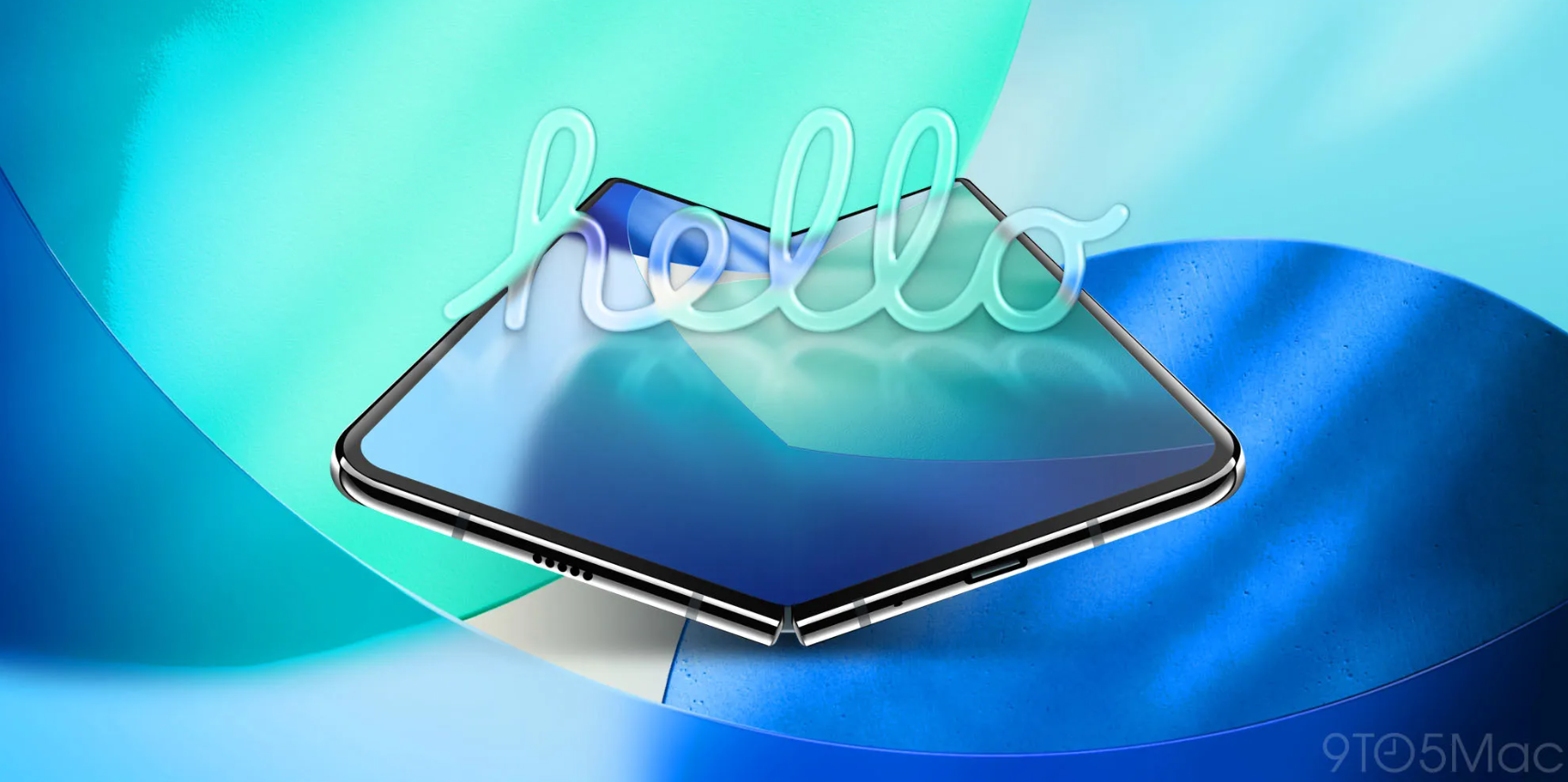 Ảnh concept iPhone Fold.