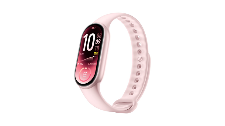 Mẫu Xiaomi Smart Band 11 màu Hồng huyền bí.