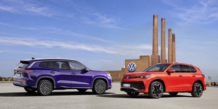 Bộ đôi SUV nhập khẩu từ Đức đã nhận cọc và sắp được giới thiệu tại Việt Nam. Ảnh: VW