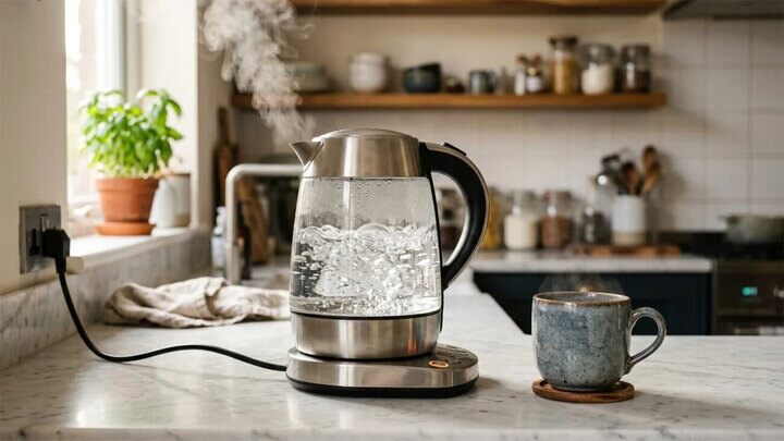Ấm siêu tốc không phải món đồ được ưa chuộng tại Mỹ. (Ảnh: iStock)