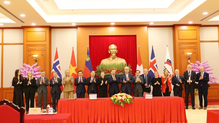 Chính thức ký Hiệp định Thương mại Tự do Việt Nam - EFTA