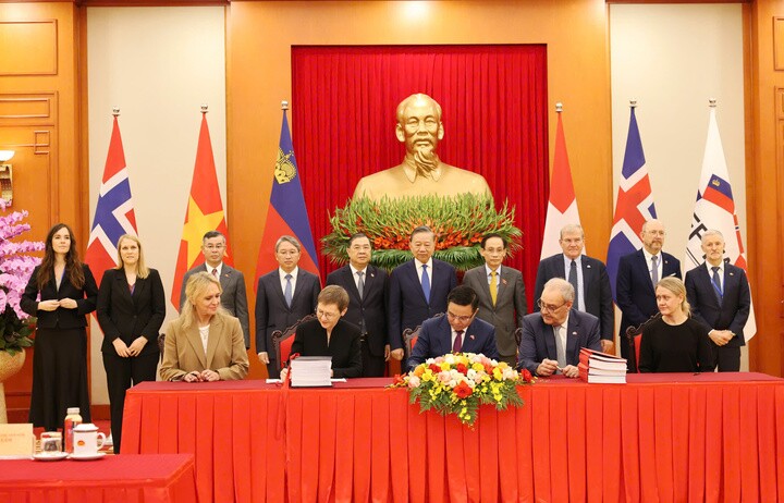 Chính thức ký Hiệp định Thương mại Tự do Việt Nam - EFTA