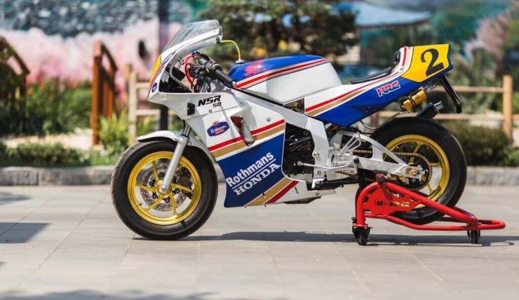 Gallery - Honda NSR50 Rothmans biển ngũ quý 2, mô tô 50cc được phục chế cầu kỳ gây sốt giới mê xe